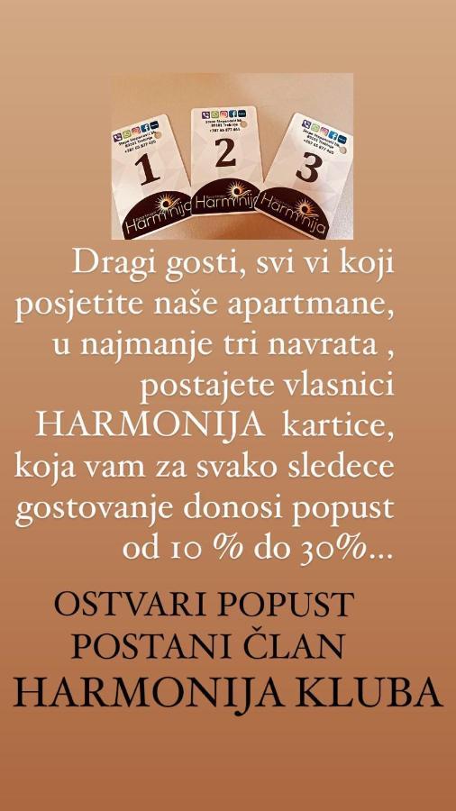 Appartamento Harmonija 1 Trebinje Esterno foto
